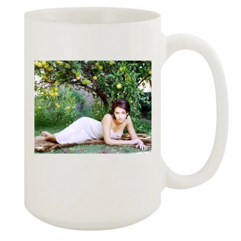 Jessica Alba 15oz White Mug