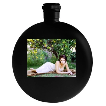 Jessica Alba Round Flask