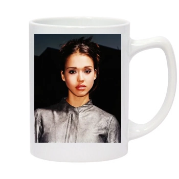 Jessica Alba 14oz White Statesman Mug