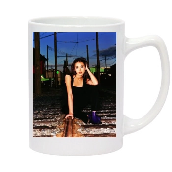 Jessica Alba 14oz White Statesman Mug