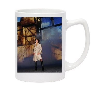 Jessica Alba 14oz White Statesman Mug