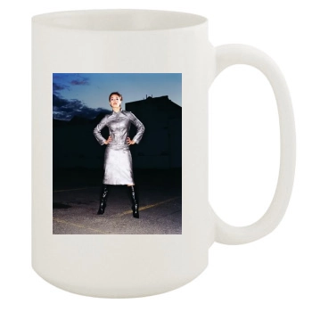 Jessica Alba 15oz White Mug