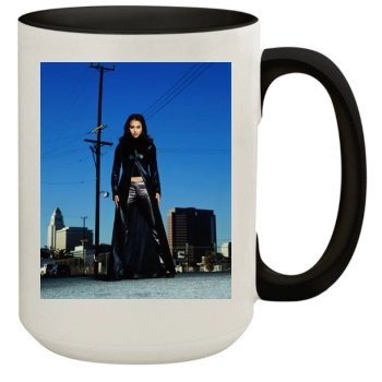 Jessica Alba 15oz Colored Inner & Handle Mug