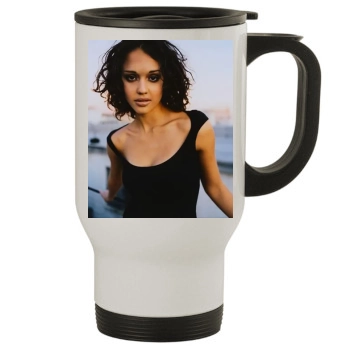 Jessica Alba Stainless Steel Travel Mug