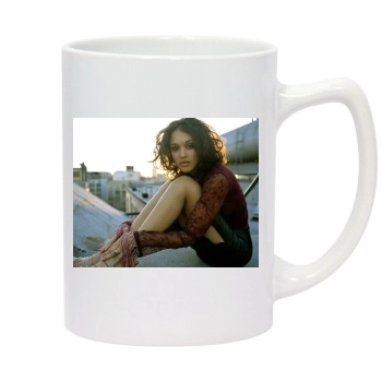 Jessica Alba 14oz White Statesman Mug