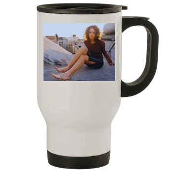 Jessica Alba Stainless Steel Travel Mug