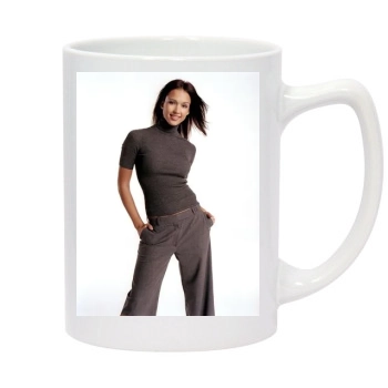 Jessica Alba 14oz White Statesman Mug