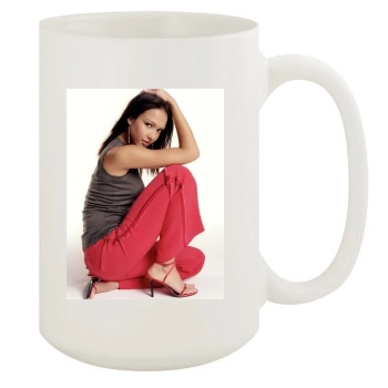 Jessica Alba 15oz White Mug