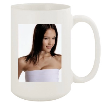 Jessica Alba 15oz White Mug