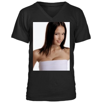 Jessica Alba Men's V-Neck T-Shirt