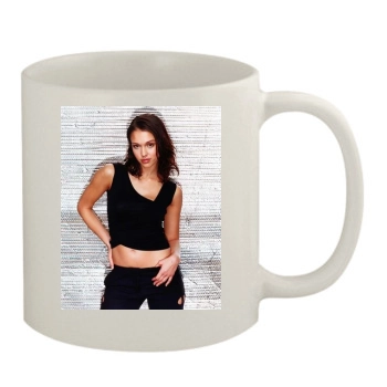 Jessica Alba 11oz White Mug