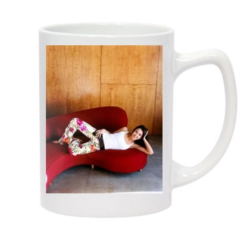 Jessica Alba 14oz White Statesman Mug