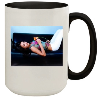 Jessica Alba 15oz Colored Inner & Handle Mug