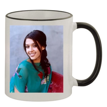 Jessica Alba 11oz Colored Rim & Handle Mug