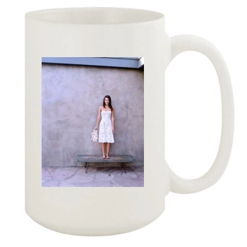 Jessica Alba 15oz White Mug