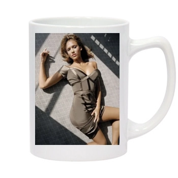 Jessica Alba 14oz White Statesman Mug