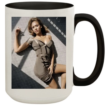 Jessica Alba 15oz Colored Inner & Handle Mug