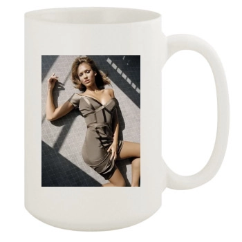 Jessica Alba 15oz White Mug