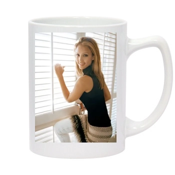 Jessica Alba 14oz White Statesman Mug