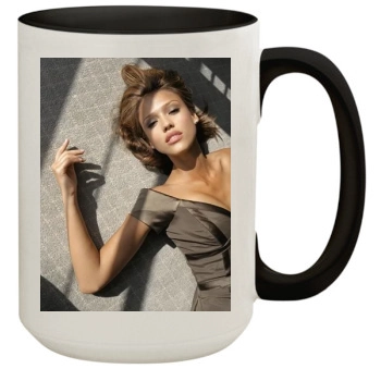 Jessica Alba 15oz Colored Inner & Handle Mug