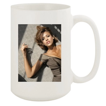 Jessica Alba 15oz White Mug