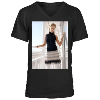 Jessica Alba Men's V-Neck T-Shirt