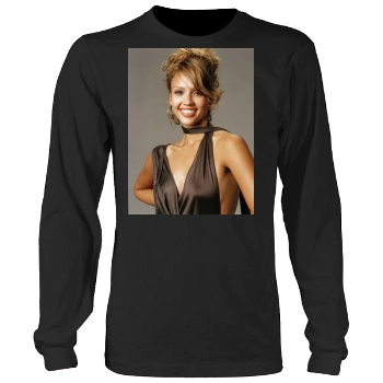 Jessica Alba Men's Heavy Long Sleeve TShirt