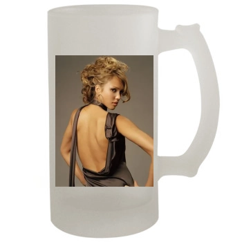 Jessica Alba 16oz Frosted Beer Stein