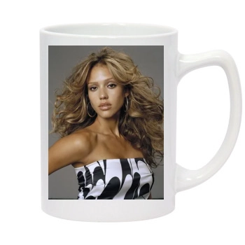 Jessica Alba 14oz White Statesman Mug