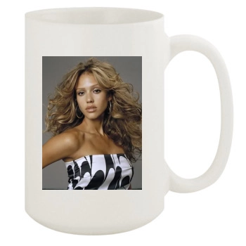 Jessica Alba 15oz White Mug