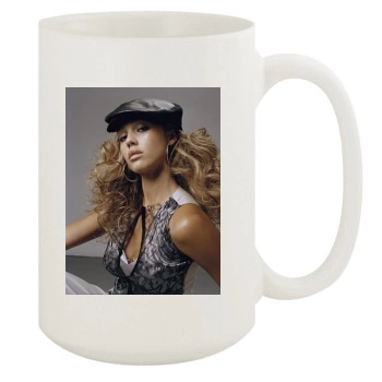 Jessica Alba 15oz White Mug