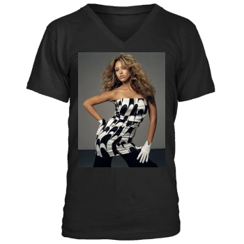 Jessica Alba Men's V-Neck T-Shirt