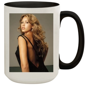 Jessica Alba 15oz Colored Inner & Handle Mug