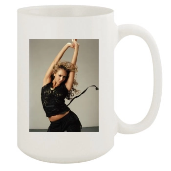 Jessica Alba 15oz White Mug