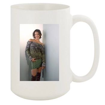 Jessica Alba 15oz White Mug