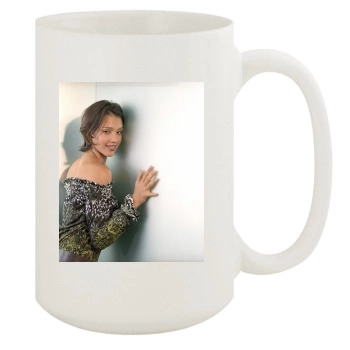 Jessica Alba 15oz White Mug