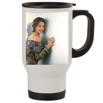 Jessica Alba Stainless Steel Travel Mug