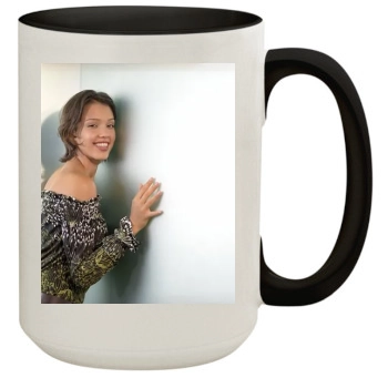 Jessica Alba 15oz Colored Inner & Handle Mug