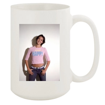 Jessica Alba 15oz White Mug