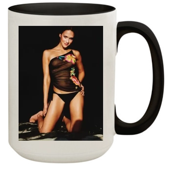 Jessica Alba 15oz Colored Inner & Handle Mug