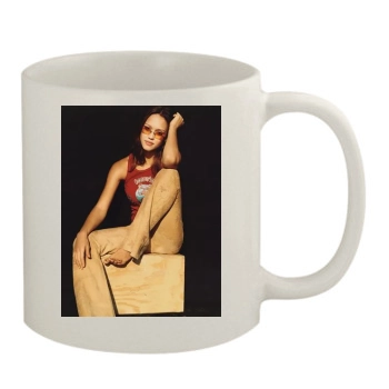 Jessica Alba 11oz White Mug