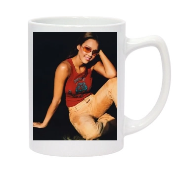 Jessica Alba 14oz White Statesman Mug