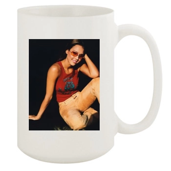 Jessica Alba 15oz White Mug