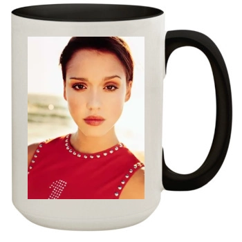 Jessica Alba 15oz Colored Inner & Handle Mug