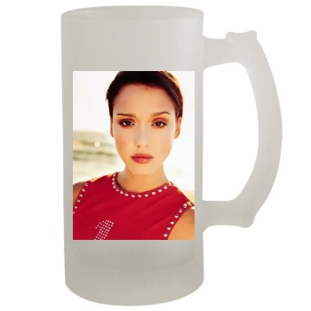 Jessica Alba 16oz Frosted Beer Stein