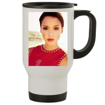 Jessica Alba Stainless Steel Travel Mug