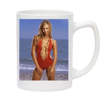 Jessica Alba 14oz White Statesman Mug