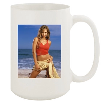 Jessica Alba 15oz White Mug