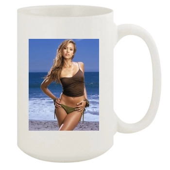 Jessica Alba 15oz White Mug