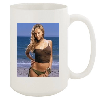 Jessica Alba 15oz White Mug